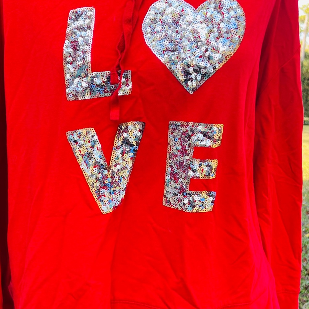 Lightweight Hoodie with Bling